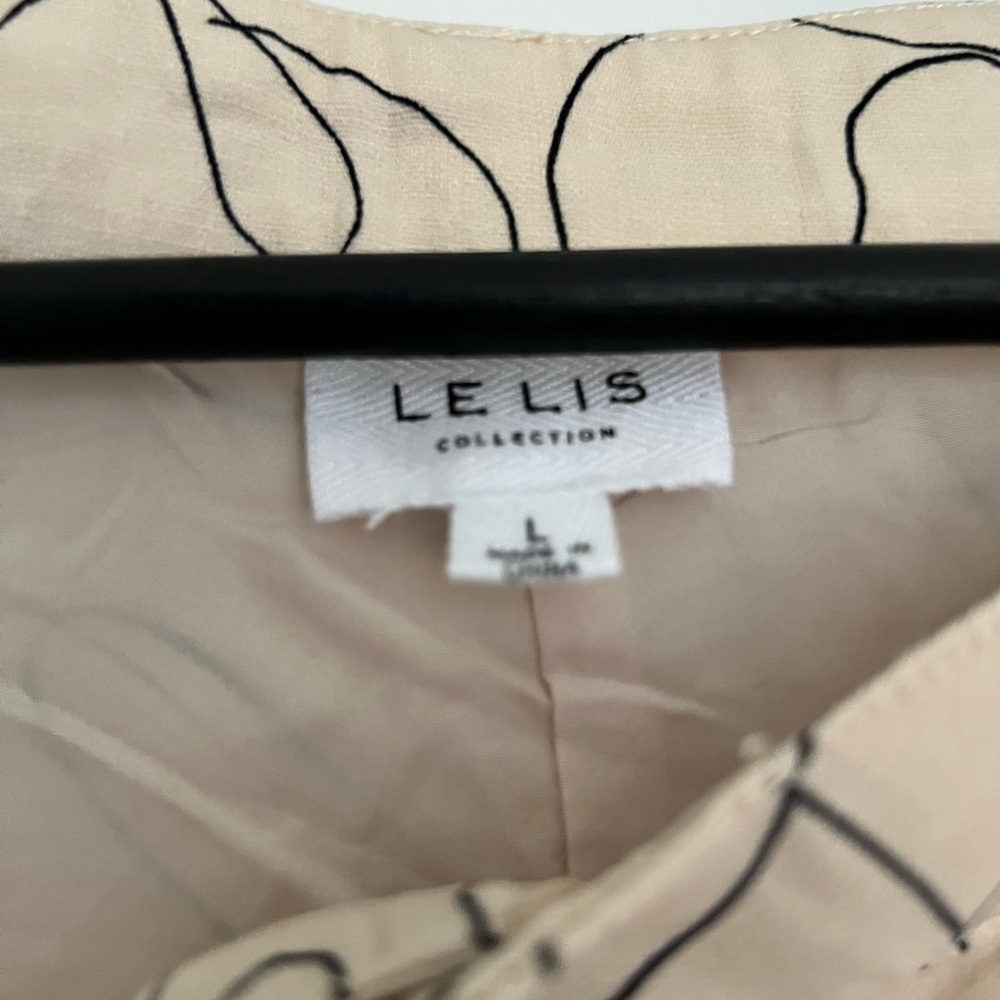 Abstract Patterned Beige Pants - Picture 5 of 5